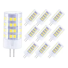 10 Lampada Led Bipino G4 9w 51 Led Branco Frio/quente Bivolt