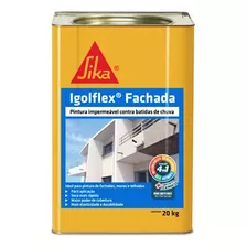 Sika Pintura Impermeável 4 Em 1 Multiuso - Igolflex Fachada Cor Branco