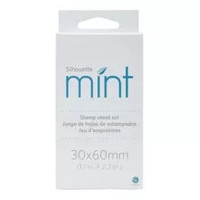 Set De Hojas De Sellos Para Mint - Silhouette - 30 X 60mm