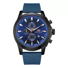 Reloj Para Hombre Mini Focus Mf0082g Mf500103 Azul