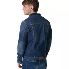 Campera De Jeans Semi-elastizada De Corte Entallado 