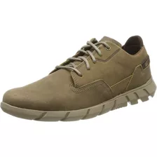 Zapatillas Caterpillar Urbanas De Cuero Premium Cat Grey