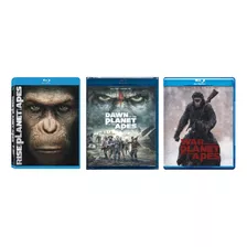 Colección Blu-ray Original Planet Of The Apes Trilogy Simios
