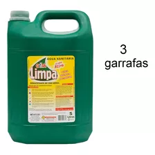 Água Sanitária 5l 3 Unidades Gota Limpa