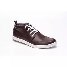 Zapatilla Botita Cuero Hombre Urbana-renno Calzados-dallas