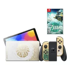 Nintendo Switch Oled Edición Zelda + Zelda Tears Fisico