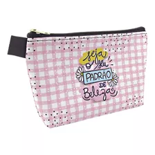 Necessaire Feminina Trapézio Lembrancinha Dia Das Mulheres