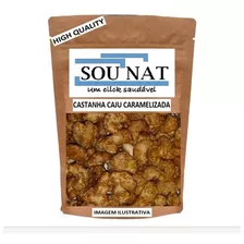 Castanha Caju Caramelizada Sabor Coco 1kg Premium Crocante