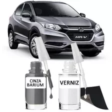 Tinta Tira Risco Automotivo Honda Hrv Hr-v Cor Cinza Barium