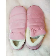 Pantuflas De Mujer Con Suela De Goma Antishock