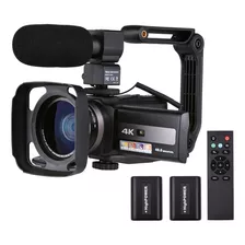 Andoer Kit De Cámara De Video Digital Ultra Hd 4k 60fps