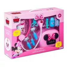 Brinquedo Maleta Luxo Minnie Médica Multikids