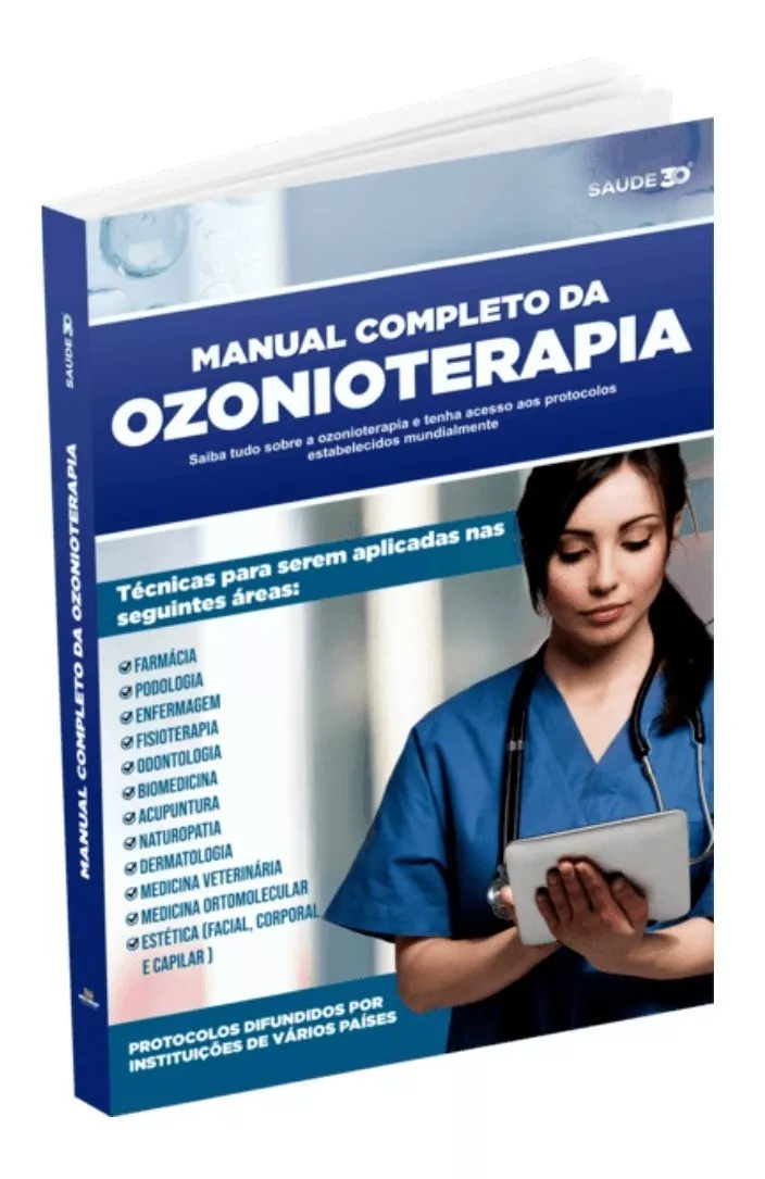 Livro Da Ozonioterapia Com Todos Conteúdos Em Um Único Livro