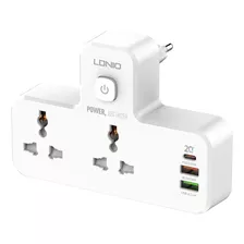 Tomacorriente Con Puertos Usb Para Smartphone - Ldnio 