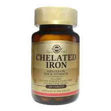 Chelated Iron X 100 Tab - Solgar