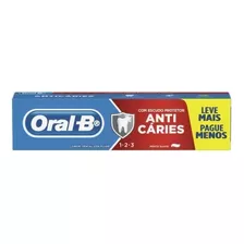 Pasta De Dentes Oral-b 1-2-3 Menta Suave Em Creme 150 G