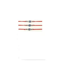 Pulsera Ojo Turco Roja Con Brillos