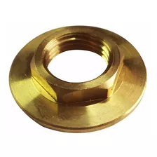 Arruela Porca 1/2 Metal Para Torneiras E Afins Cor Dourado