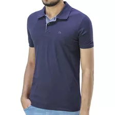 Camisa Polo Básica Essencial Slim Masculina Ogochi - 7001001