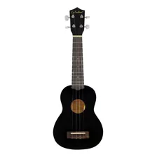 La Sevillana Svuke 100 Blk Ukulele Ukelele Soprano Con Funda Color Negro