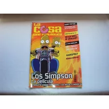Revista La Cosa # 135 - Tapa Los Simpson