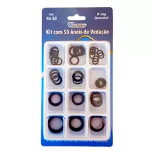 Kit Com 50 Anéis De Vedação 0'ring Diversos Tamanhos