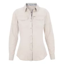 Camisa Hw Antakari Spandex Mujer Beige