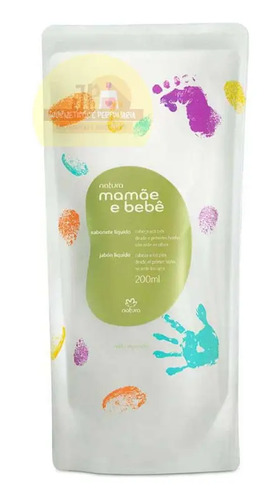 Natura Refil Sabonete Liquido Mamae Bebe 200ml