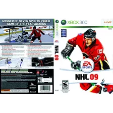 Jogo Nhl 09 Xbox 360 Lacrado Com Dispositivo De Segurança 