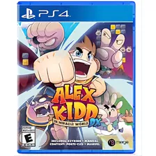 Alex Kidd In Miracle World Dx Ps4 Mídia Física Playstation 4