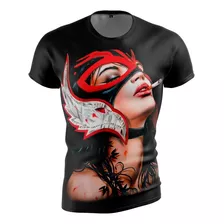 Remera Calavera Mexicana 6 Catrina 6 Fullprint