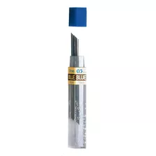 Estojo Mina Grafite Pentel Hi-polymer 0.5mm Azul Com 12 Un