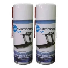 2 Silicone Lubrificante Spray Para Esteira Elétrica 480ml J3