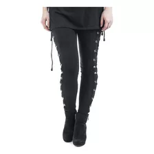 Pantalones Con Cordones De Estilo Punk Gótico Que Se Abrazan