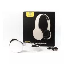 Auriculares Headset Bluetooth Premium Blancos Sb-bth1 Color Blanco