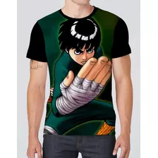 Camiseta Camisa Rock Lee Naruto Akatsuki Uchiha Anime 02