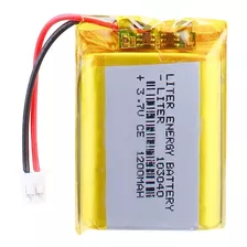 Pila Plana 103040 3.7v 1200mah Li-polimero