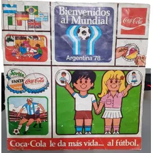 Album De Figus Bienvenidos Al Mundial 78 Chapitas Coca-cola