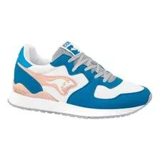 Tenis Urbano Kangaroos S289 Azul Dama Original 