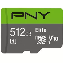 Pny Elite 512gb Microsdxc Card Up To 90mb S Ndash (p Sdu