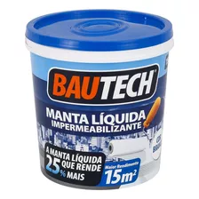 Manta Liquida Impermeabilizante 15kg Bautech
