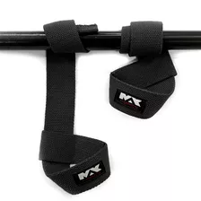 Fita Strap Max Force Musculação Preta