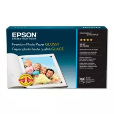 Papel Fotografico Premium Epson 252 Grs 4x6 X 200 Hoj Glossy