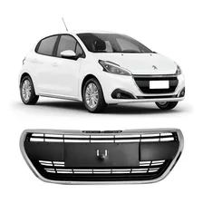 Grade Dianteira Peugeot 208 2017 2018 19 20 C/moldur Cromada