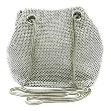 Bolsa Clutch Festa Saco Pequena Strass Moderna Blogueira