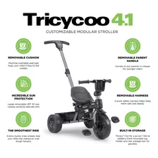 Joovy Trycoo 4.1 Tricicle De Niños Con 4 Estaciones Con Neum