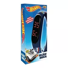 Relogio Medidor De Temperatura Hot Wheels Fun Novo