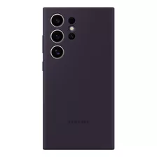 Cover De Silicona Para Galaxy S24 Ultra 5g Violeta Oscuro