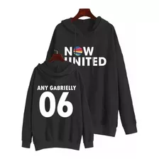 Blusa De Frio Moletom Banda Now United 06 Any Gabrielly 