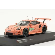 Porsche 911 Gt3 Rsr 24 Horas Le Mans Pink Pig Ixo 1/43